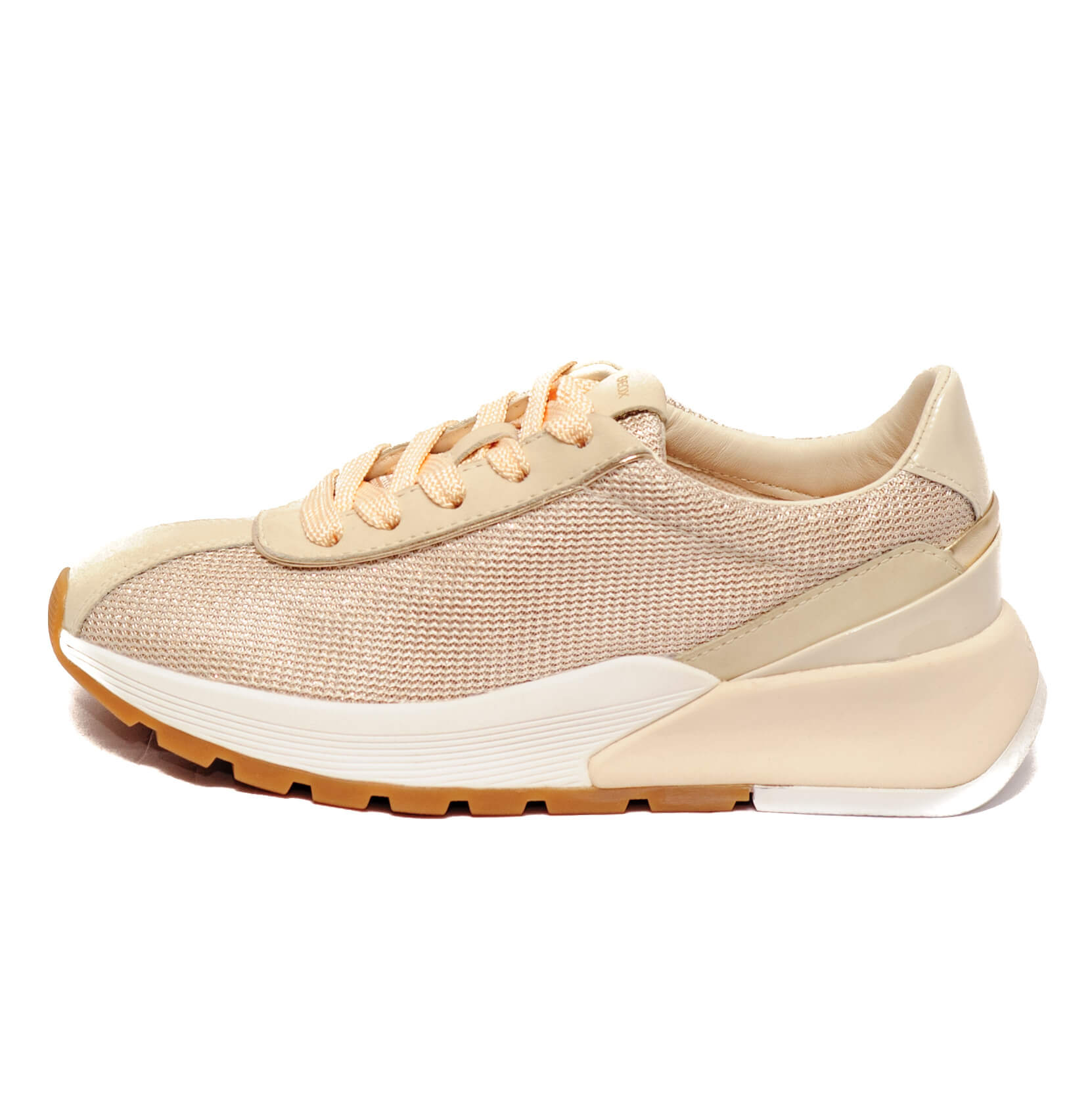 Geox Metropili mujer blanco lechoso zapatilla casual transpirable