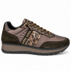 Zapatillas Cetti Mujer C-849 Ante Café